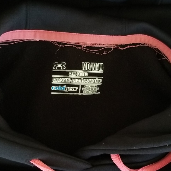 UA Storm Camo Logo ColdGear Sweatshirt - Picture 7 of 7